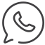 Line-drawn Social Media icon 64x64
